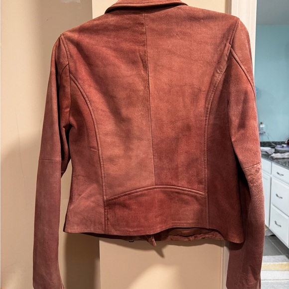Authentic leather moto jacket LUCKY BRAND - Picture 3 of 7